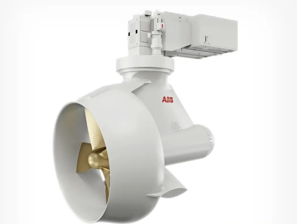 ABB’s Azipod D propulsion power ranges from 1.6 megawatts to 7 megawatts (MW) per unit
