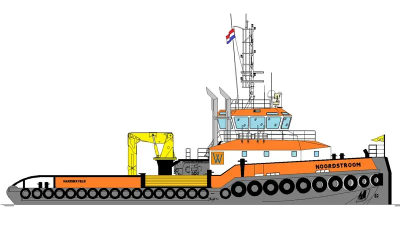 'Noordstroom' will be Van Wijngaarden's fourth Shoalbuster (Damen)