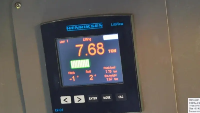 Henriksen Liftview cabin display
