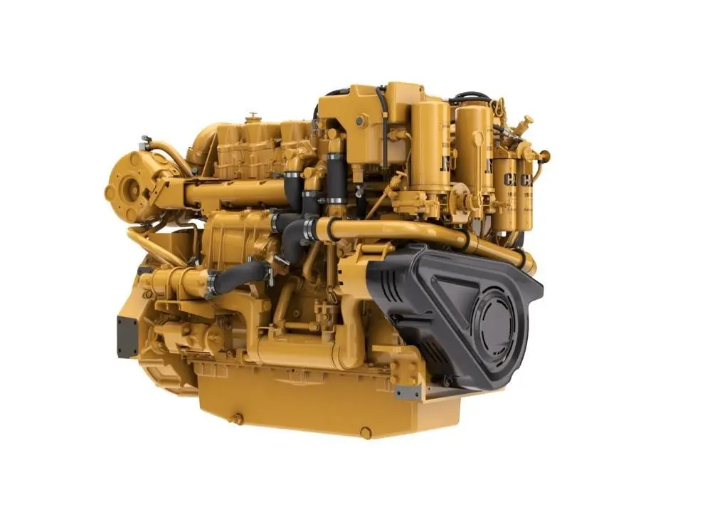 This Cat C18 marine propulsion engine would be worth the investment of genuine spare parts