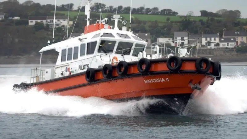 A Carmarc designed pilot boat previously built by Mustang Marine