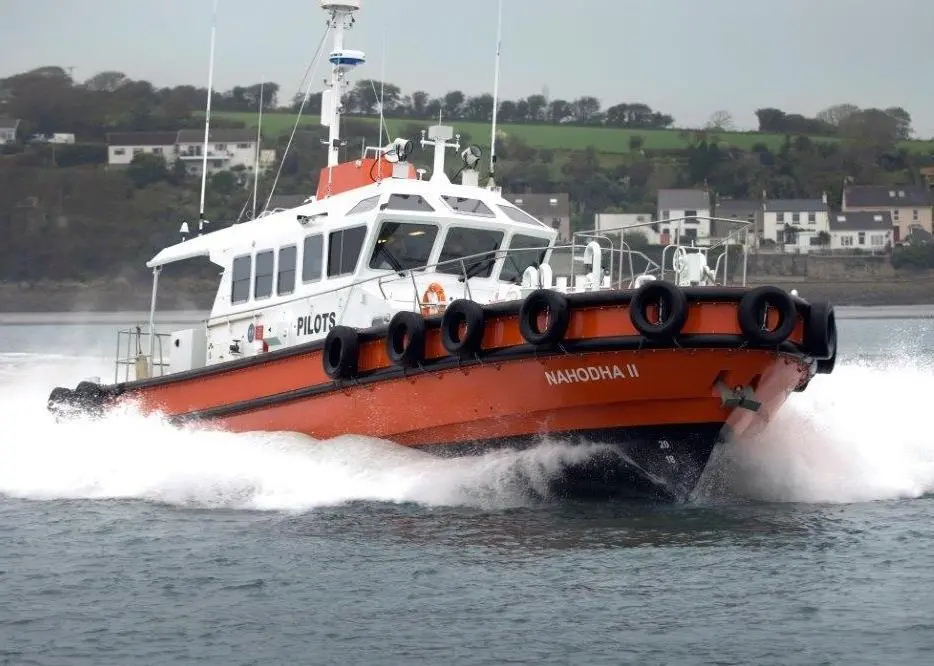 A Carmarc designed pilot boat previously built by Mustang Marine
