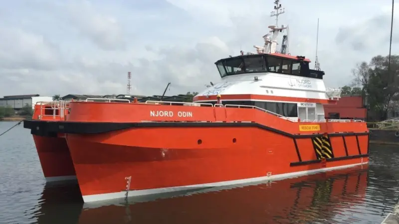 'Njord Odin' is the first to be fitted with a quadruple installation of the Volvo Penta IPS system