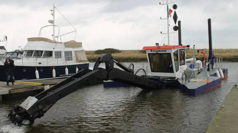 This will be the second Marina Master MK II dredger to be supplied to a UK marina owner