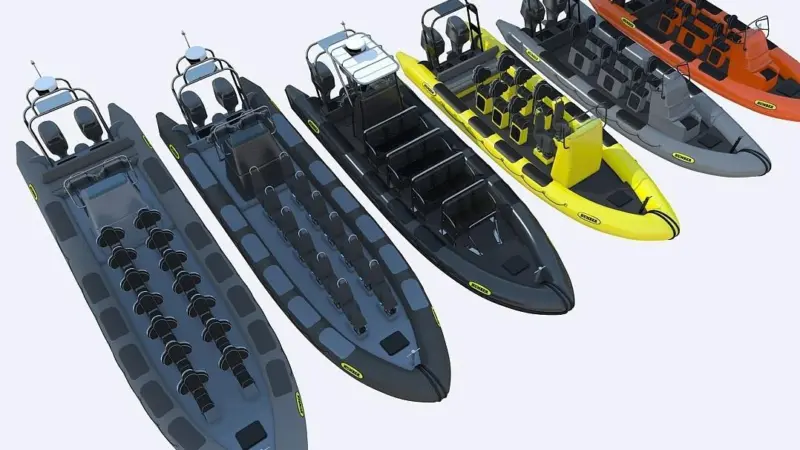 The new passenger/charter range is available in a range of sizes from 7.5m to 12.0m