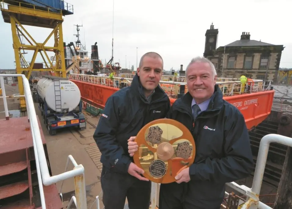 Docks has been recognised for its expanding marine work on the Tyne, Wear and now Tees in the North East of England
