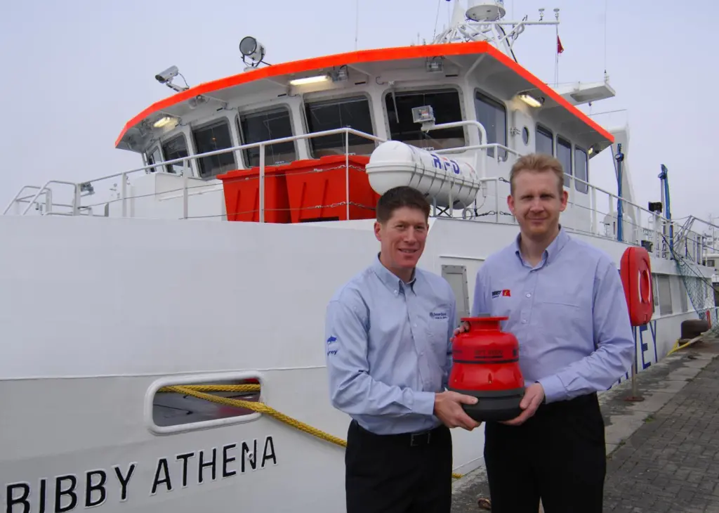 Sonardyne's new Mini-Ranger 2 USBL acoustic positioning system has been installed on 'Bibby Athena'
