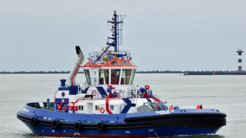 Fairplay Towage's new tractor tug was built in Spain (Fairplay Towage)