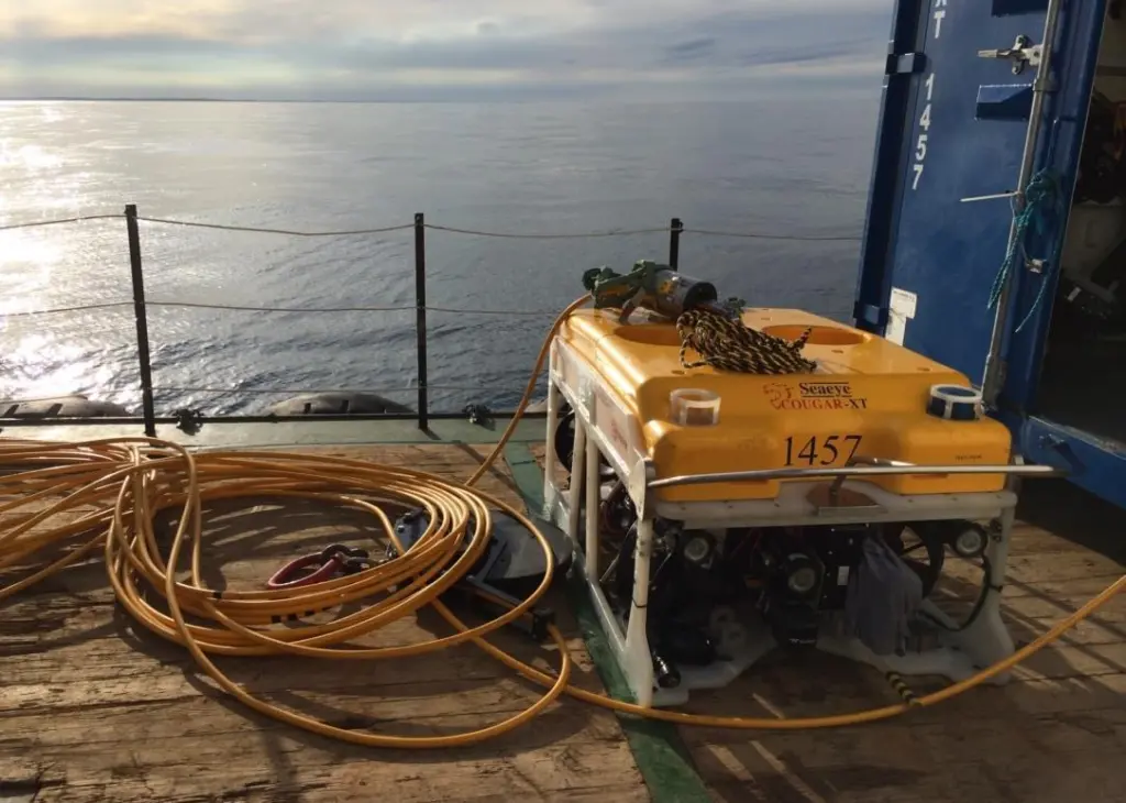 Osiris provided a Cougar-XT ROV to conduct seabed inspection