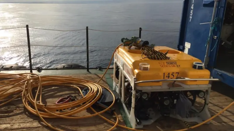 Osiris provided a Cougar-XT ROV to conduct seabed inspection