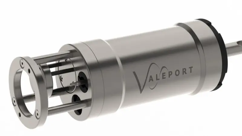 A Swift sound velocity profiler, one of a series of new products announced by Valeport at Ocean Business 2015