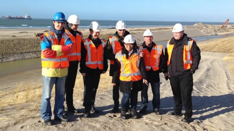 Skilltrade students on a recent Category B hydrographic course in the Netherlands