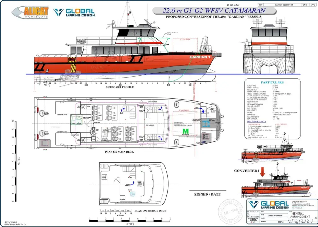 The re-launched vessels will benefit from a complete internal refurbishment and will be put into Bureau Veritas class