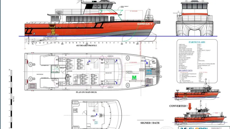 The re-launched vessels will benefit from a complete internal refurbishment and will be put into Bureau Veritas class
