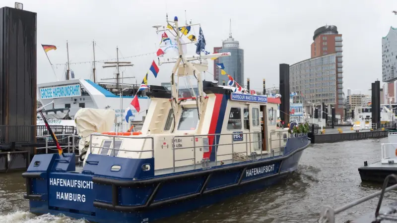 Eco boat for Hamburg