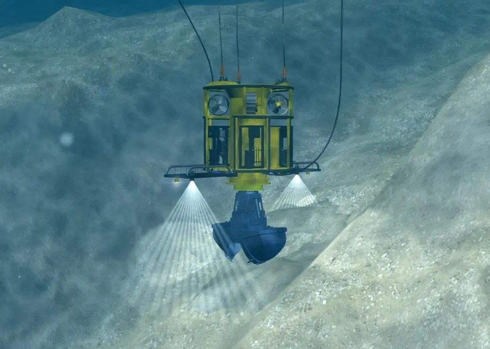 The Deep Excavation System allows dredging to take place at depths varying from 100 to at least 1,000m
