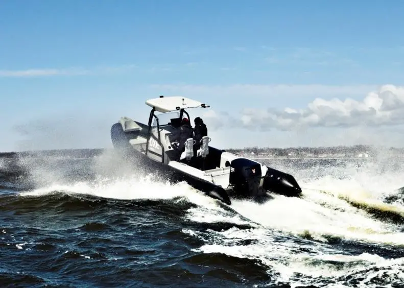 The OXE diesel on seatrials