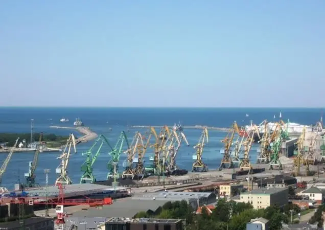 Klaipeda is the most northerly of the Baltic year round ice free
