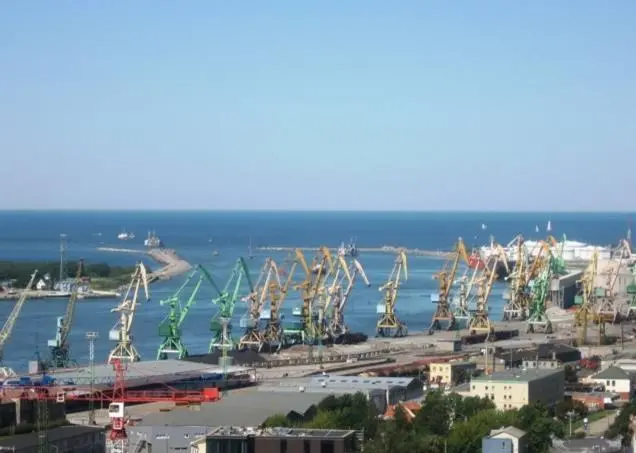 Klaipeda is the most northerly of the Baltic year round ice free