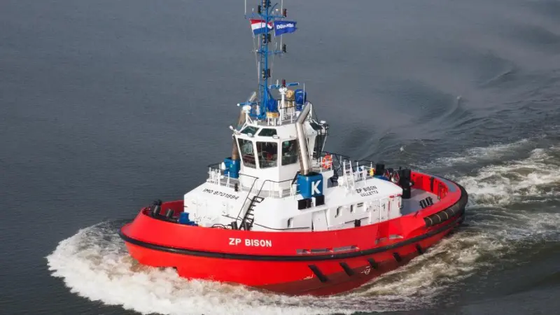 Kotug's 'ZP Bison' will join two other Damen ATD 2412s in Bremerhaven (Kotug)