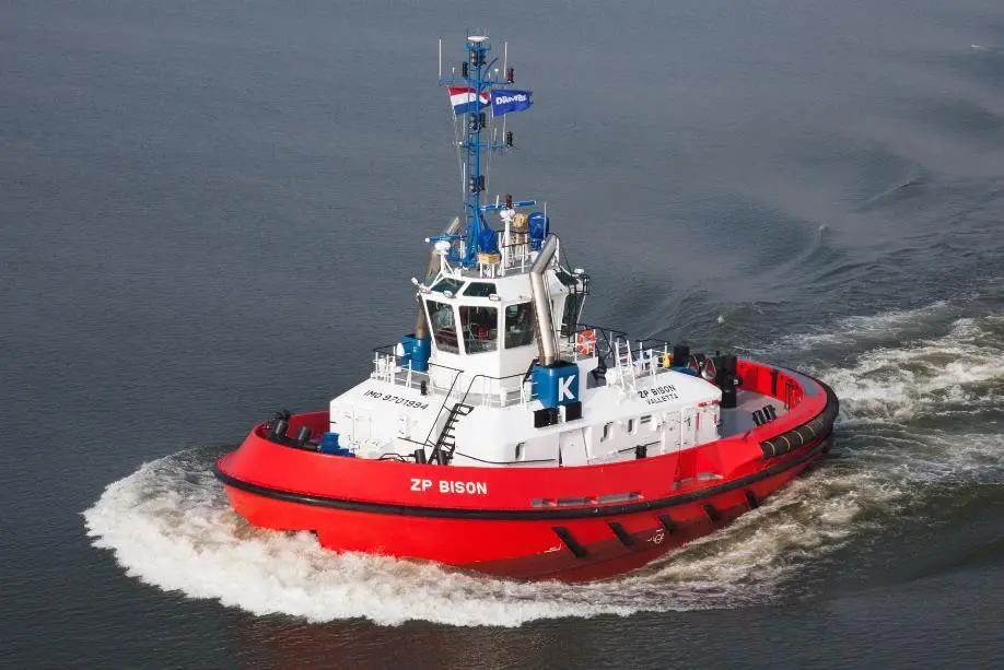 Kotug's 'ZP Bison' will join two other Damen ATD 2412s in Bremerhaven (Kotug)
