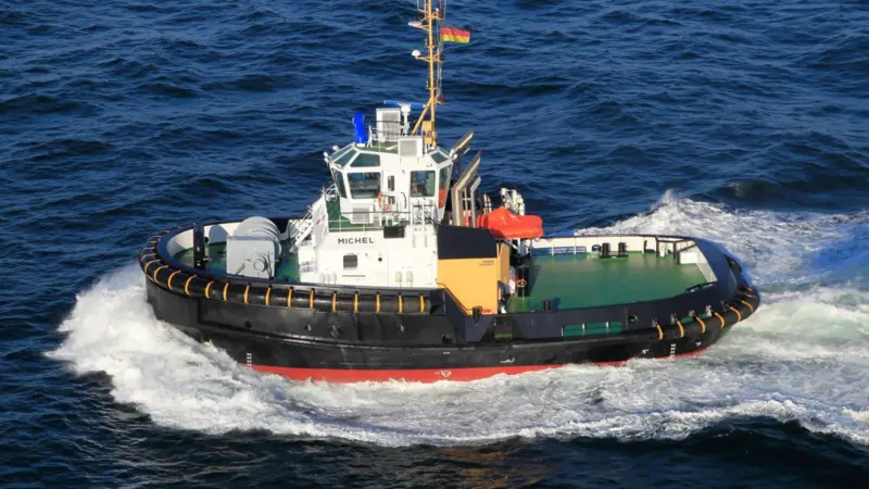 The ASD 2913 'Michel' is the first of a new class from Damen (Damen Shipyards)