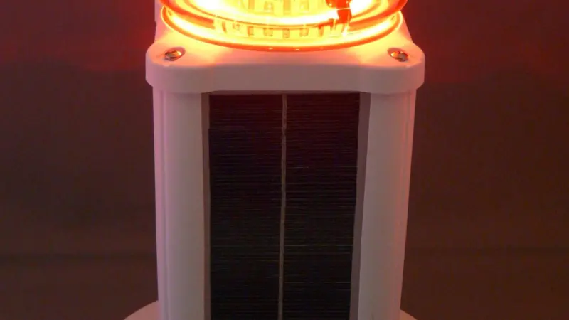 The Vega VLB67 light which can use the RockFleet vessel tracking and satellite data system