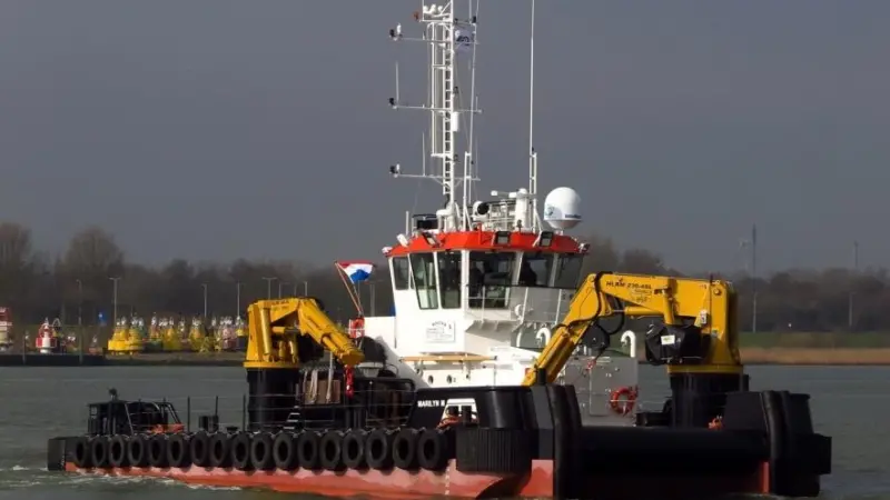 The Neptune Eurocarrier is propelled by two Caterpillar C32 main engines that together deliver 3120hp