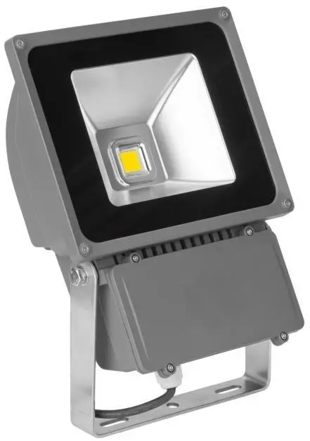 An 80 watt E LED Lighting floodlight