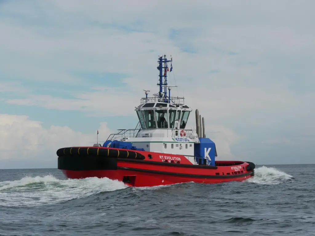 The ART 80-32 Hybrid Rotortug ‘RT Evolution’ has been officially named in London