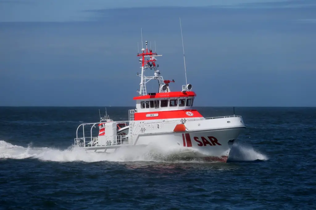 SK35 during trials (Photo: DGzRS)
