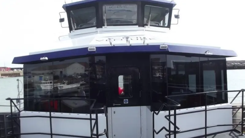 Seaglaze ‘Hidden Frame’ windows, are proving very popular at the moment, on new Offshore Support and Crew Transfer Vessels