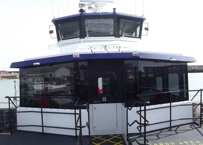 Seaglaze ‘Hidden Frame’ windows, are proving very popular at the moment, on new Offshore Support and Crew Transfer Vessels