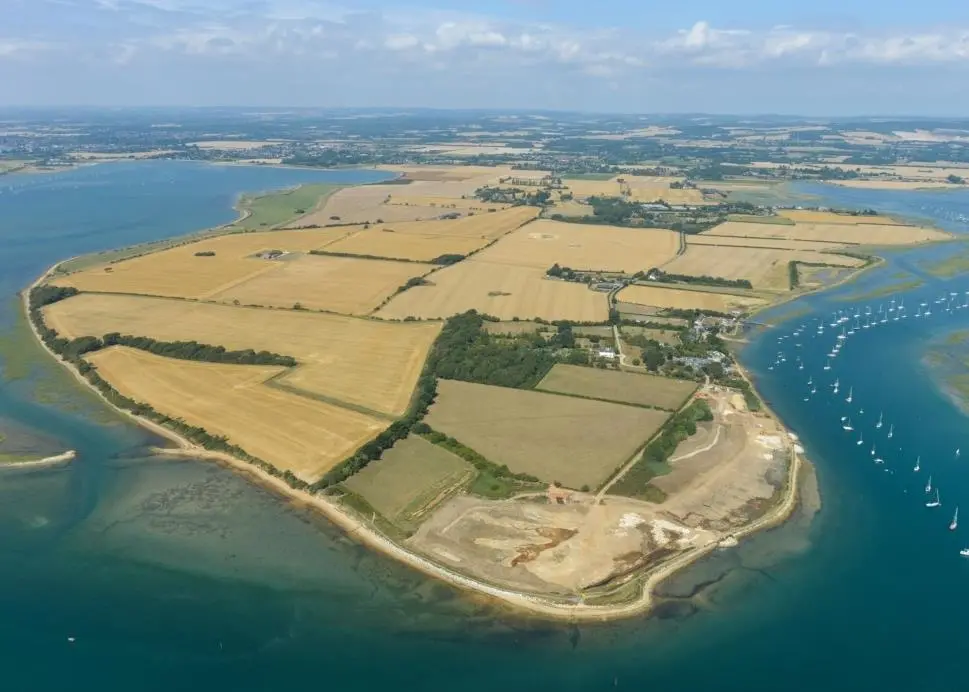 The scheme involved introducing enhanced wildlife habitats in the form of intertidal mudflat and saltmarsh creation