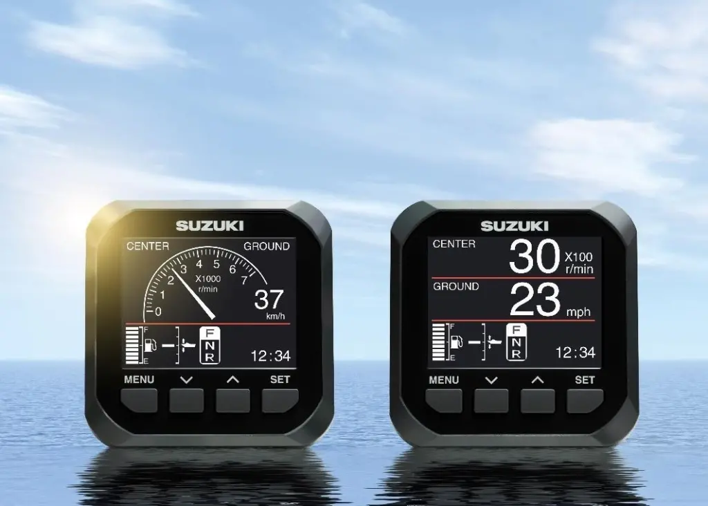 The new gauge includes the option to choose between digital and analogue functions