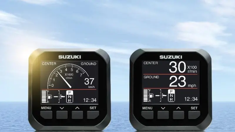 The new gauge includes the option to choose between digital and analogue functions