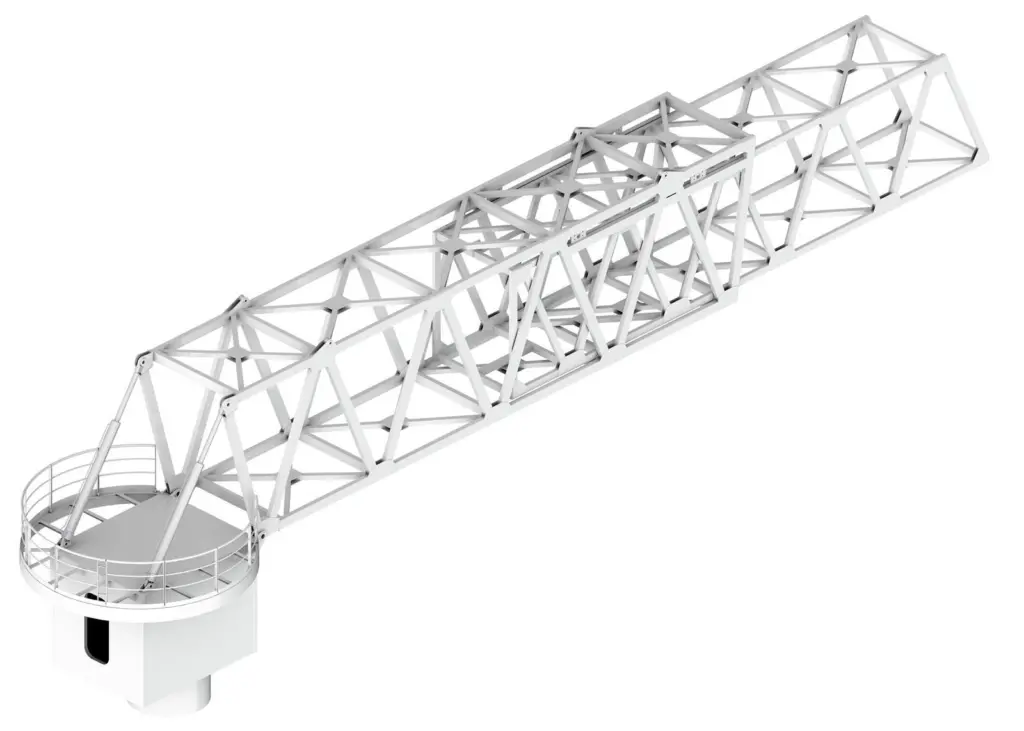 Actipass passerelle hangs within 15cm of its target