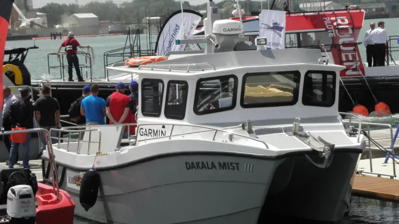 'Dakala Mist', Catapult's first 9m Blade at Seawork 15
