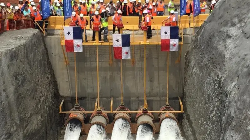 Six million m³ is needed for the first phase of the filling, which will take seven days