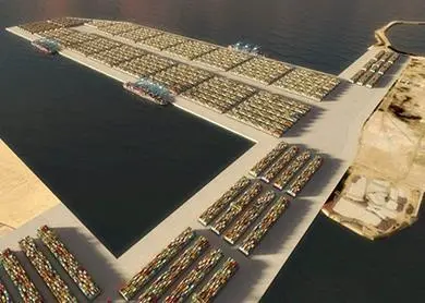 The Tuas Terminal Phase 1 project entails the construction of a new port terminal with 20 deepwater berths