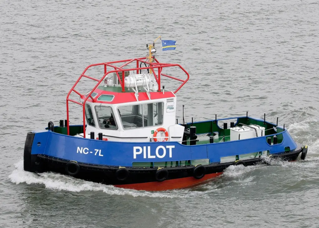 'NC-7L' and its sister will provde towing and mooring operations in Curacao (Damen)