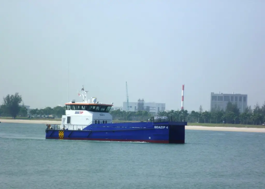 ‘SeaZip 4’ is the fourth Damen Fast Crew Supplier 2610 in the SeaZip Offshore Service fleet