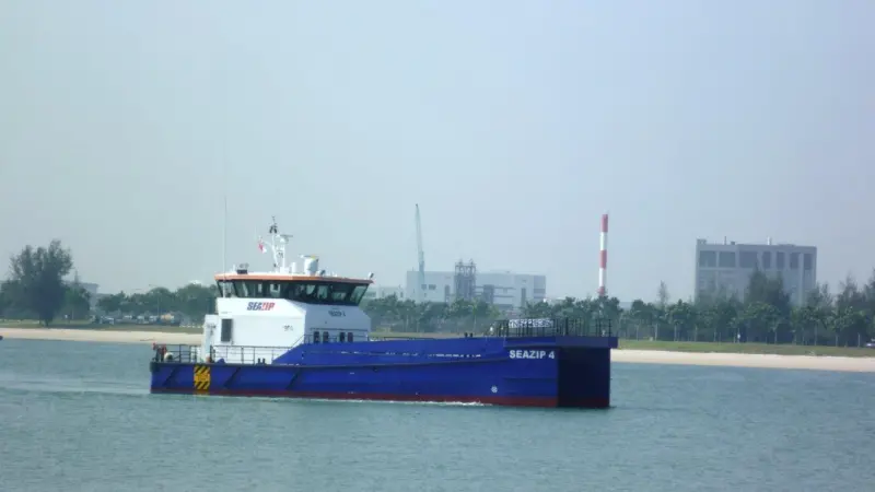 ‘SeaZip 4’ is the fourth Damen Fast Crew Supplier 2610 in the SeaZip Offshore Service fleet