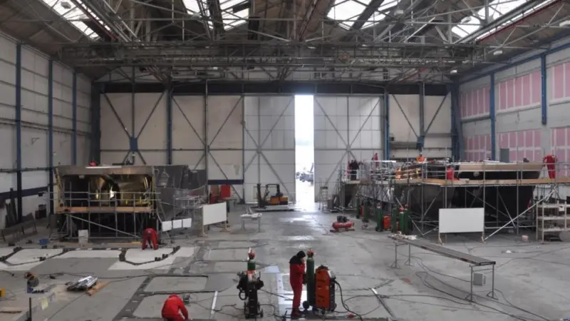 Work has just started on both 23m HSSVs