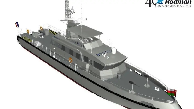 The Interceptor Patrol Vessels will be powered with two 16 cylinder diesel engines via water jets