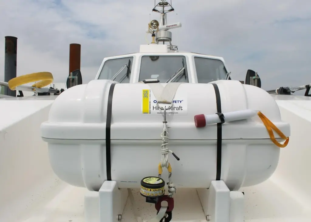 The new liferaft hire service will be available across all its branches around the UK