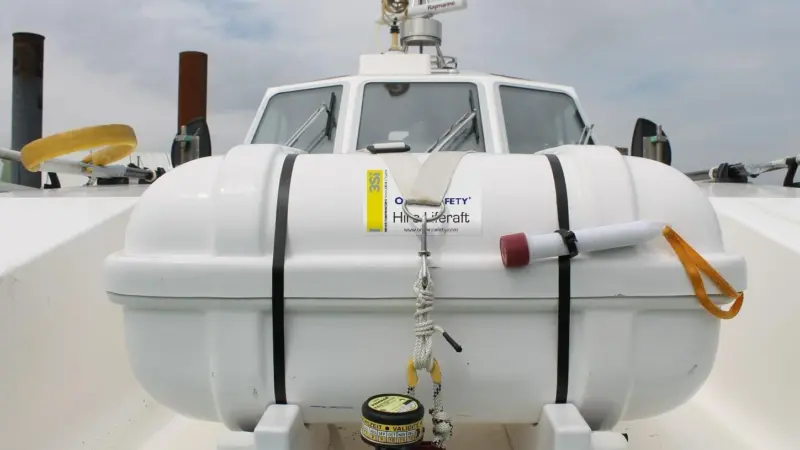 The new liferaft hire service will be available across all its branches around the UK