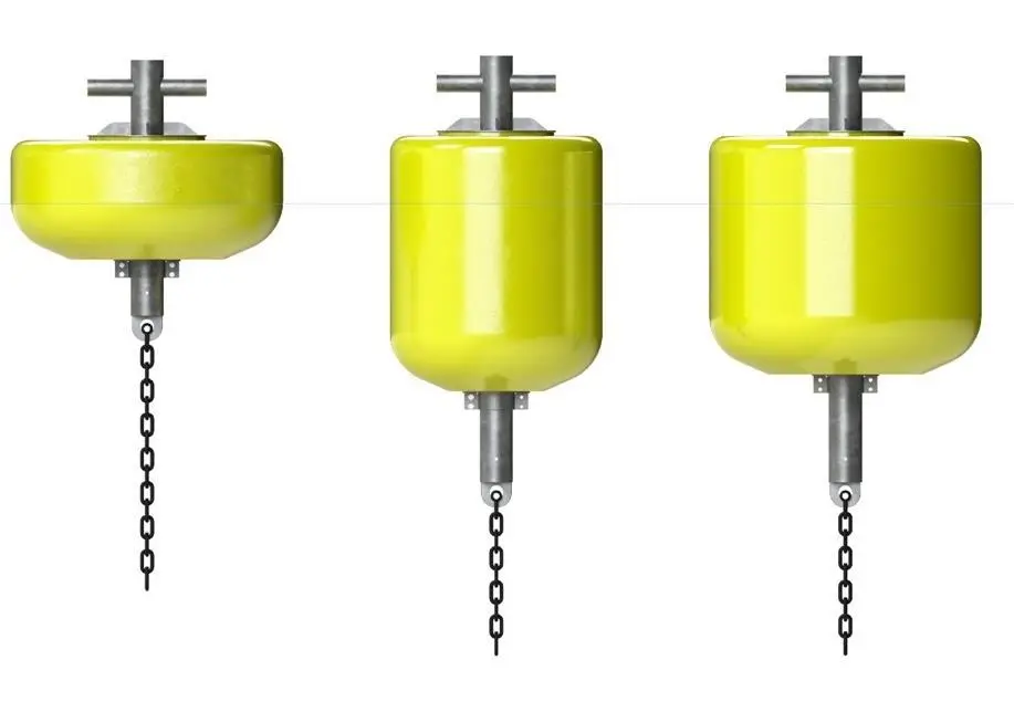 Following on from the design of Balizamar navigation buoys, Almarin launches the new range of mooring buoys.