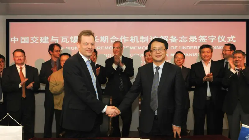 Wärtsilä and CCCC signed a long term strategic cooperation agreement back in April 2014