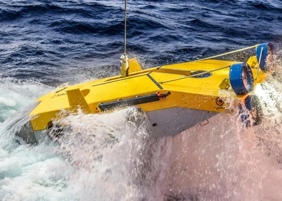 MMT's 'Surveyor Interceptor' ROV breaks the surface